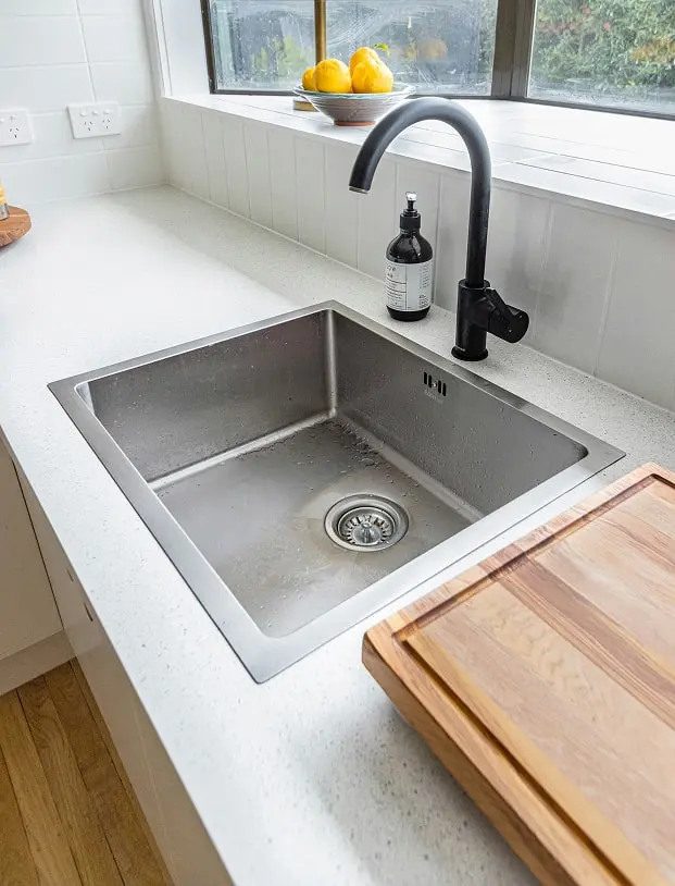 Plumbing installation in progress