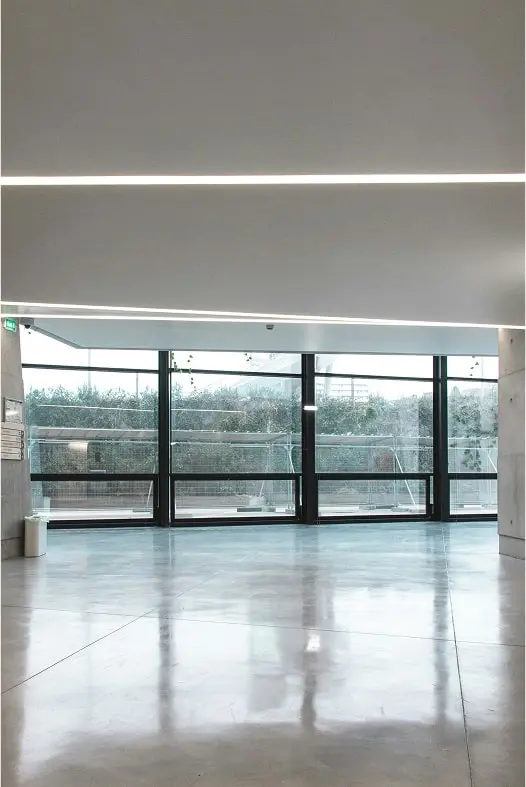 Concrete floor finish